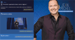 Desktop Screenshot of jeanmichelanctil.com